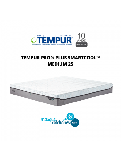 COLCHÓN TEMPUR PRO® PLUS SMARTCOOL™ MEDIUM 25