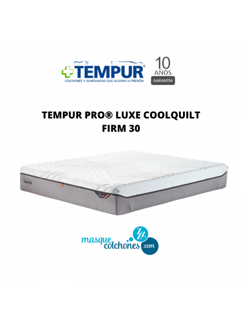 COLCHÓN TEMPUR PRO® LUXE COOLQUILT FIRM 30