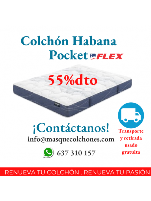 Colchón Flex Habana Pocket